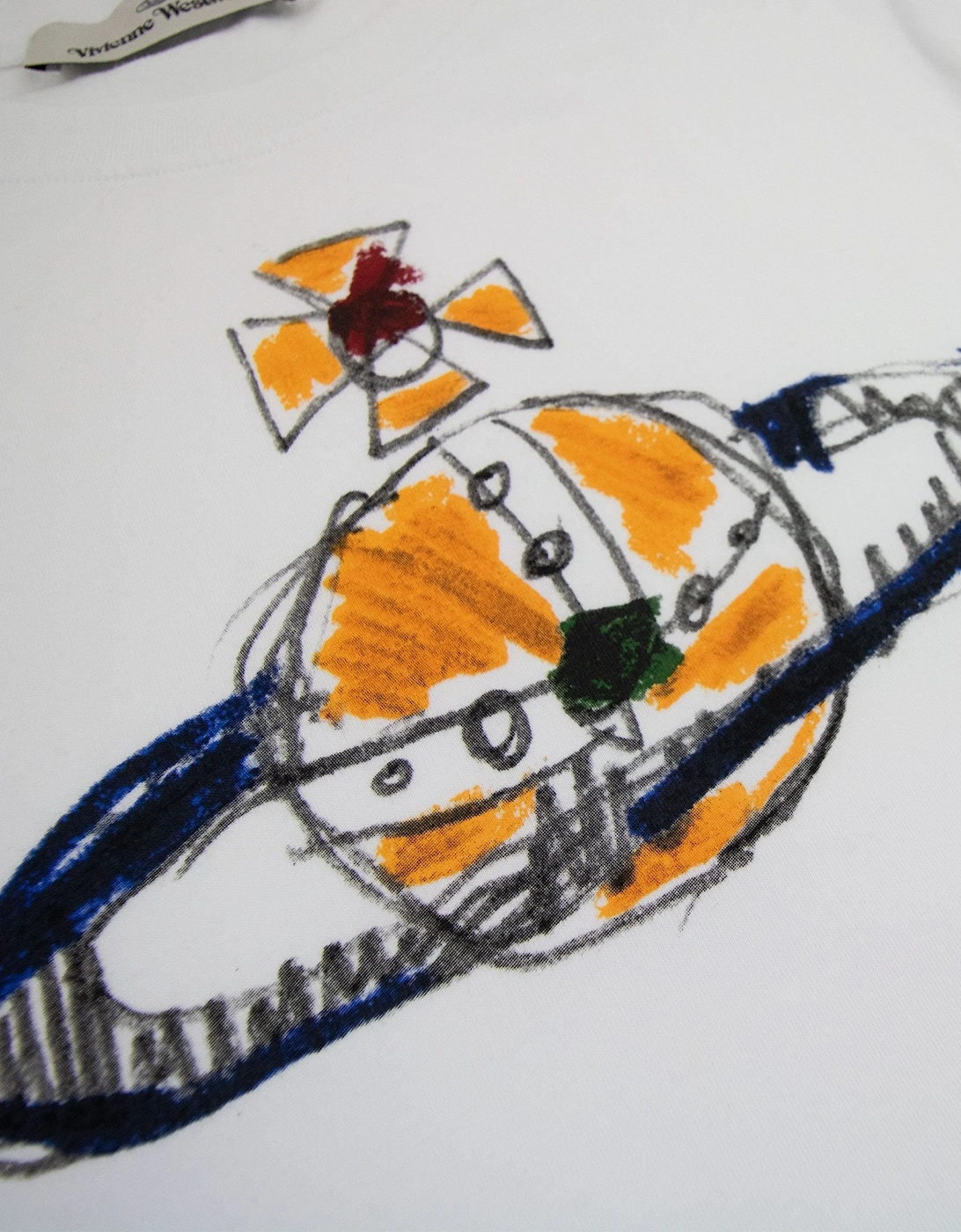 Kid Orb Classic T Shirt White