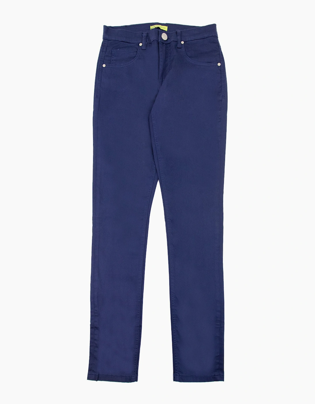 Men's Versace Jeans Round Tiger Pocket Skinny Jean Navy Blue - Size: 38/34