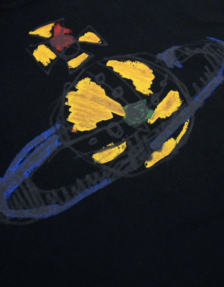 Kid Orb Classic T Shirt Black