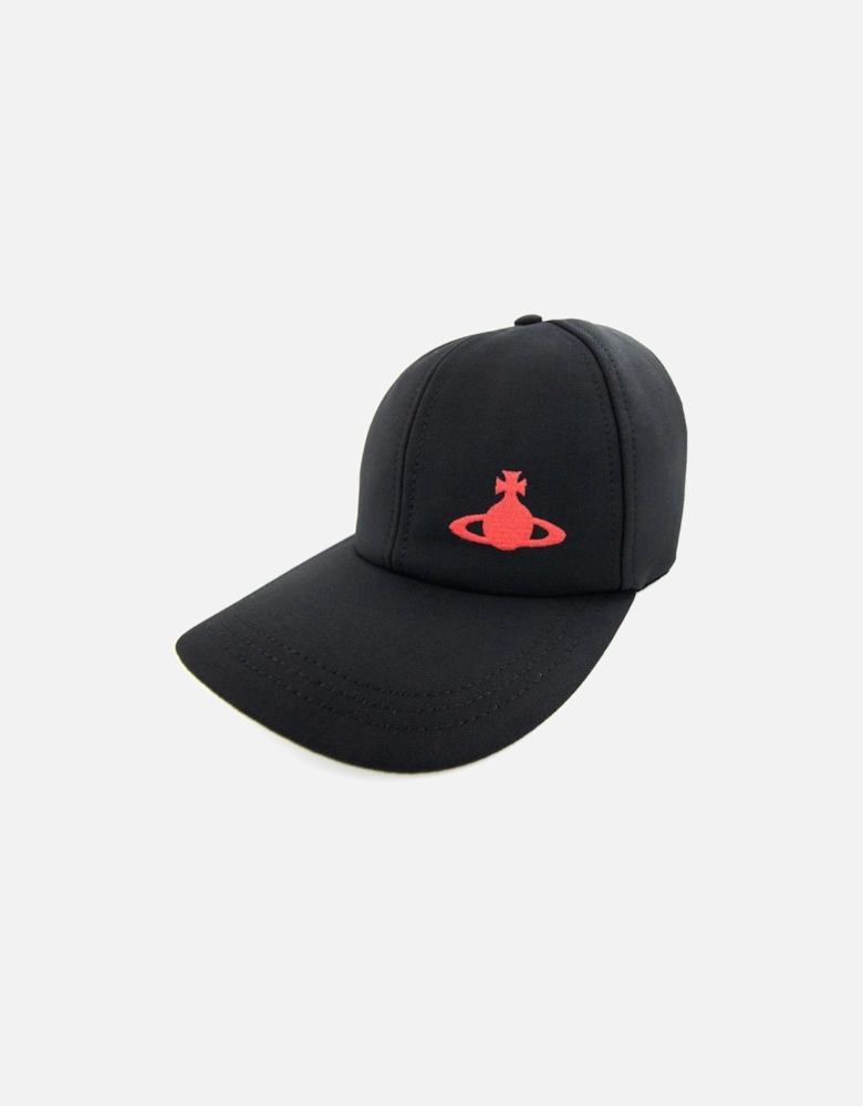 Orb Logo Baseball Cap Black