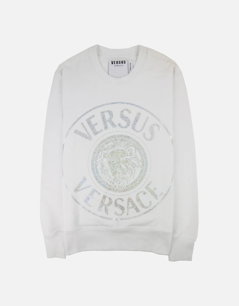 Versace Foil Sweatshirt White
