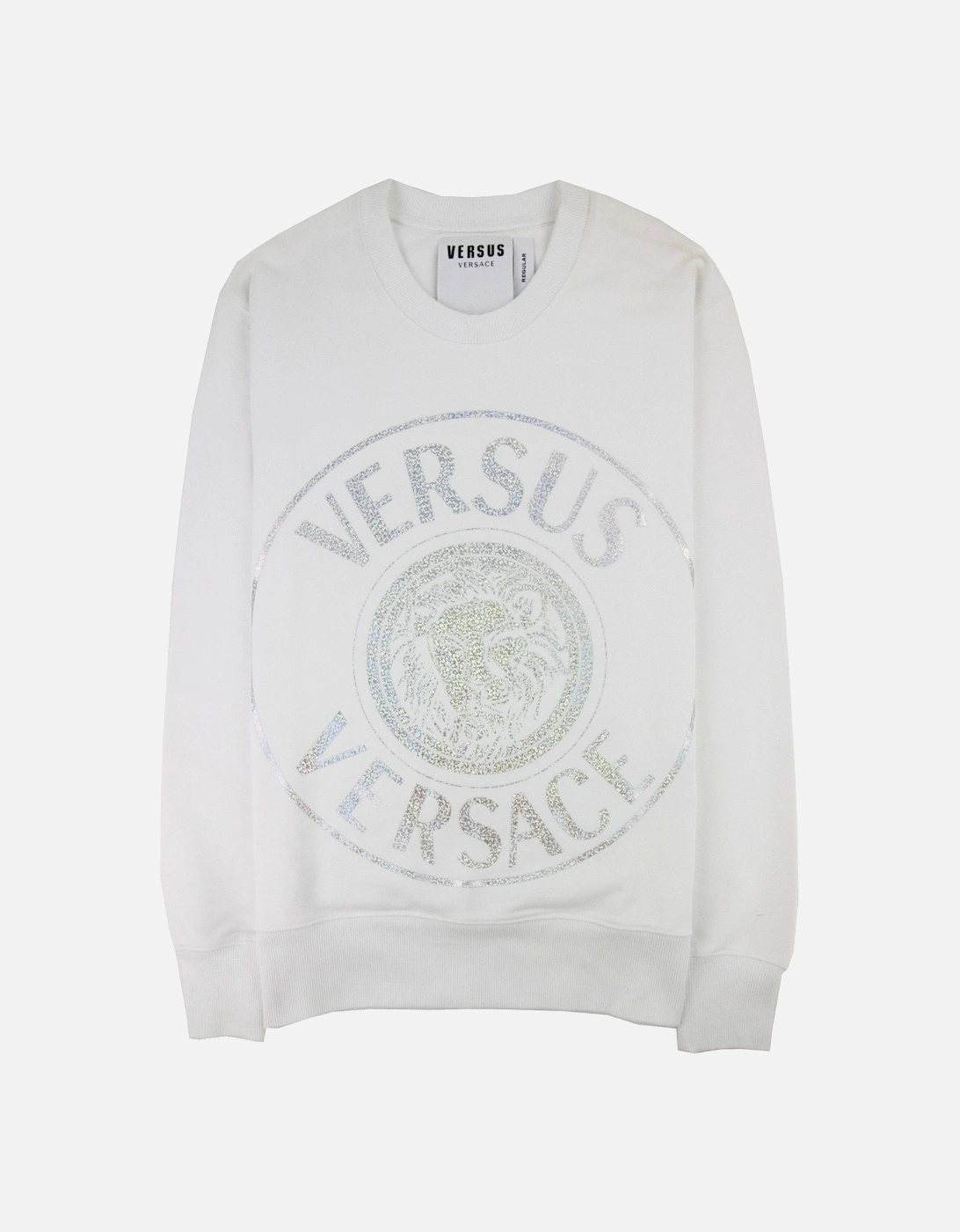 Versace Foil Sweatshirt White, 3 of 2