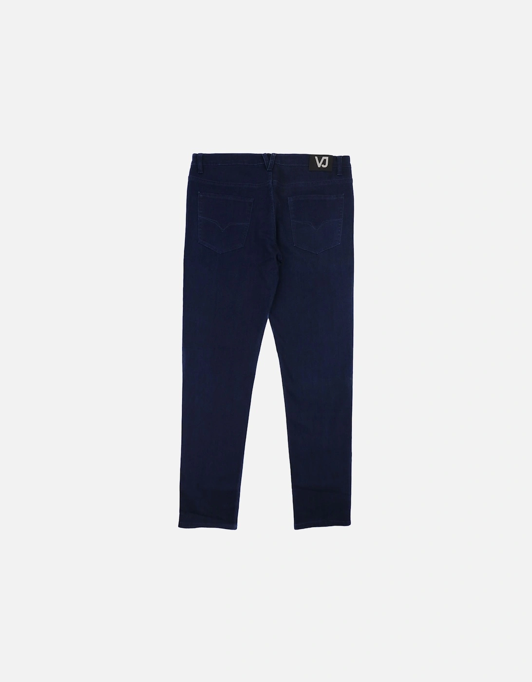 Jeans Vj 5 Pocket Stretch Slim Fit Jean Denim Blue