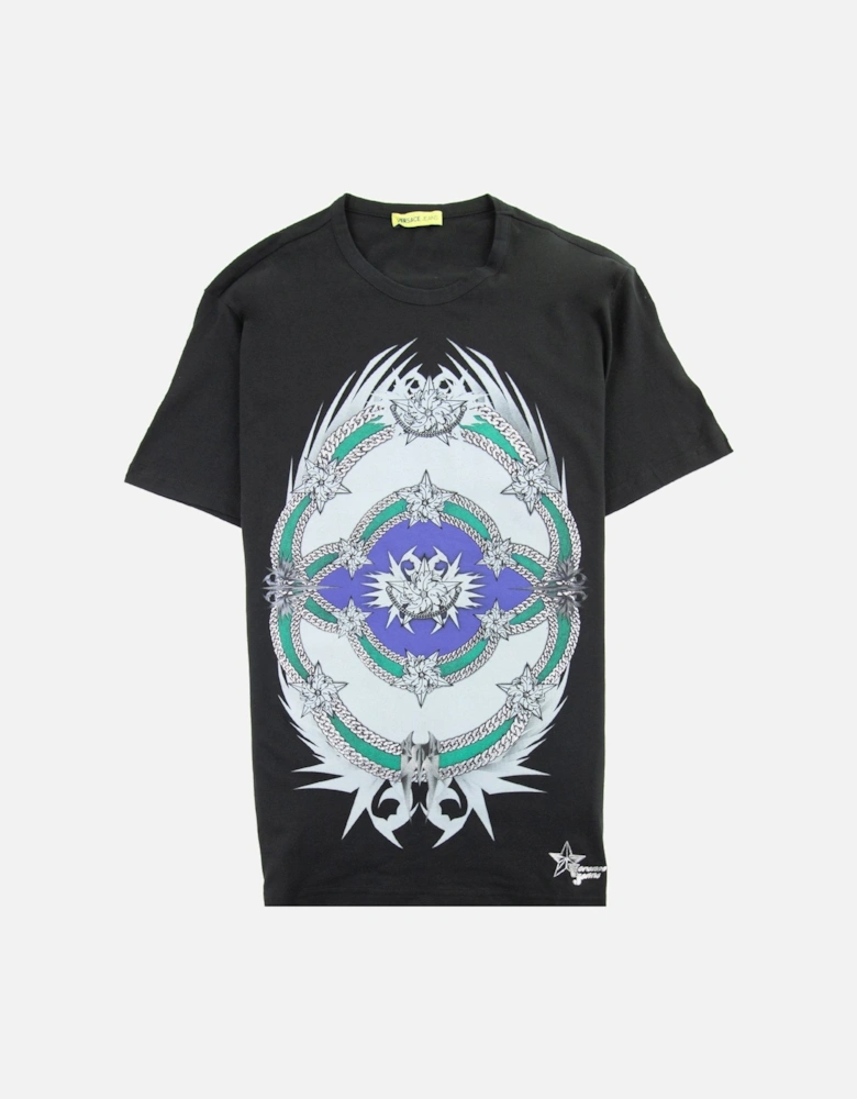 Jeans Military Stars T-shirt Black