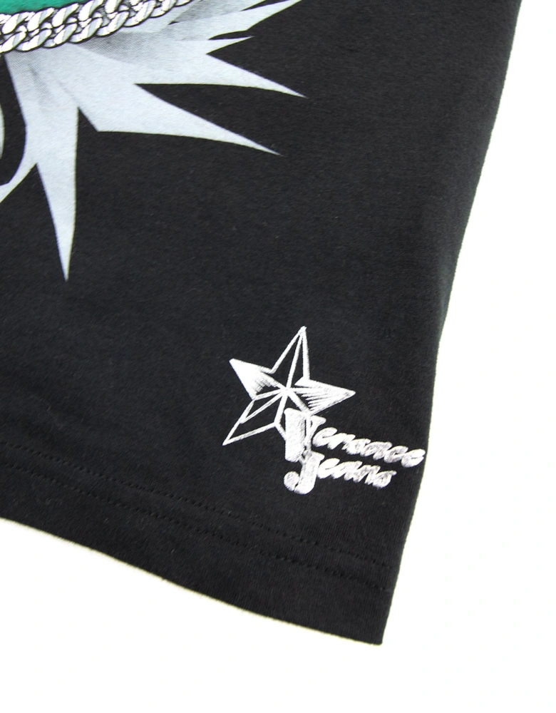 Jeans Military Stars T-shirt Black