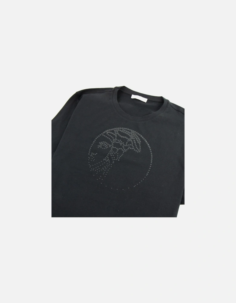 Studded Medusa T-shirt Black