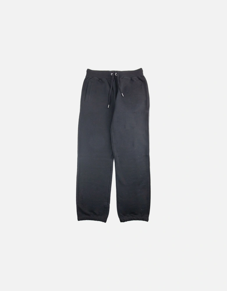 Jeans Back Logo Jogging Pants Black