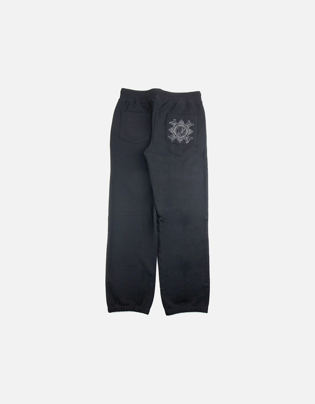 Jeans Back Logo Jogging Pants Black