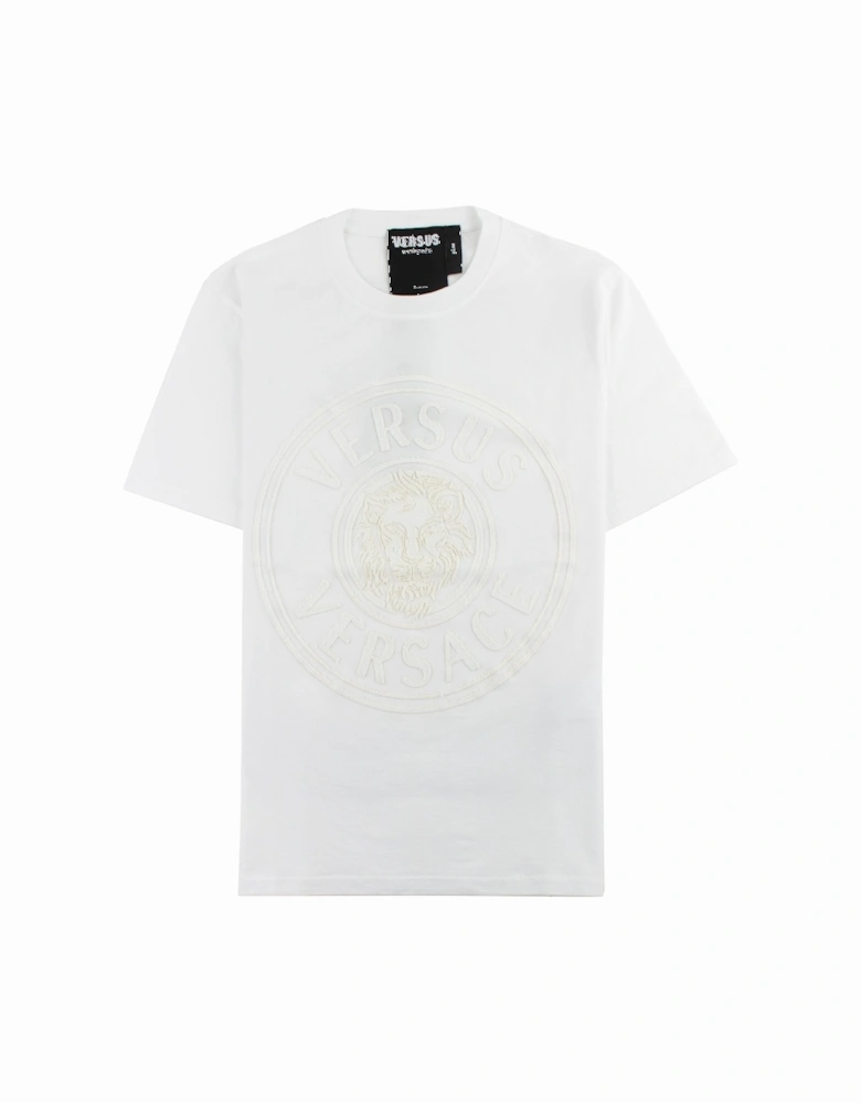Versace Versus Slim Fit Lion T-shirt White