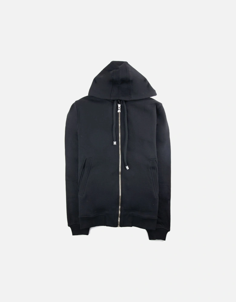 Versace Versus Lion Back Print Zip Up Hoody Black