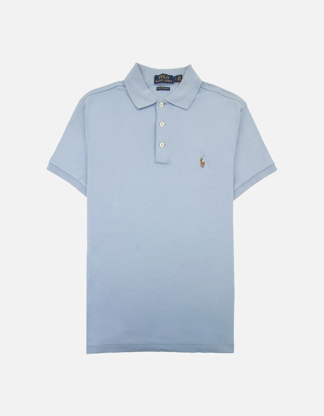 Custom Slim Fit Polo Light Blue, 5 of 4