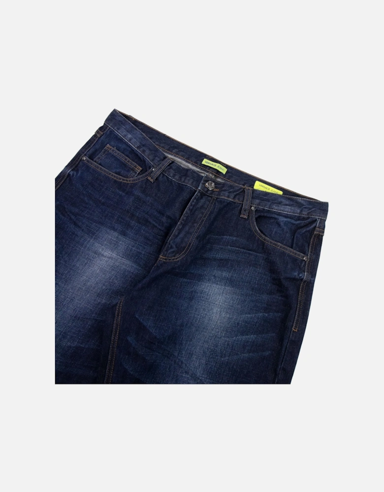 Jeans Metal Tiger Pocket Denim Jeans Dark Denim