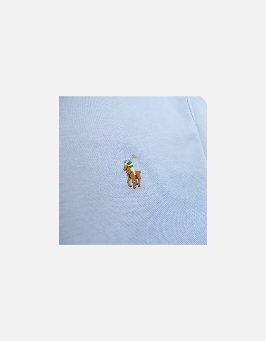 Custom Slim Fit Polo Light Blue