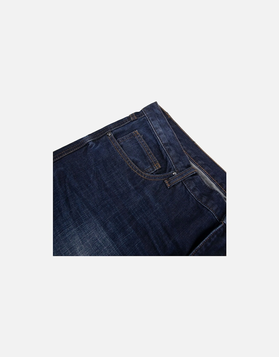 Jeans Metal Tiger Pocket Denim Jeans Dark Denim