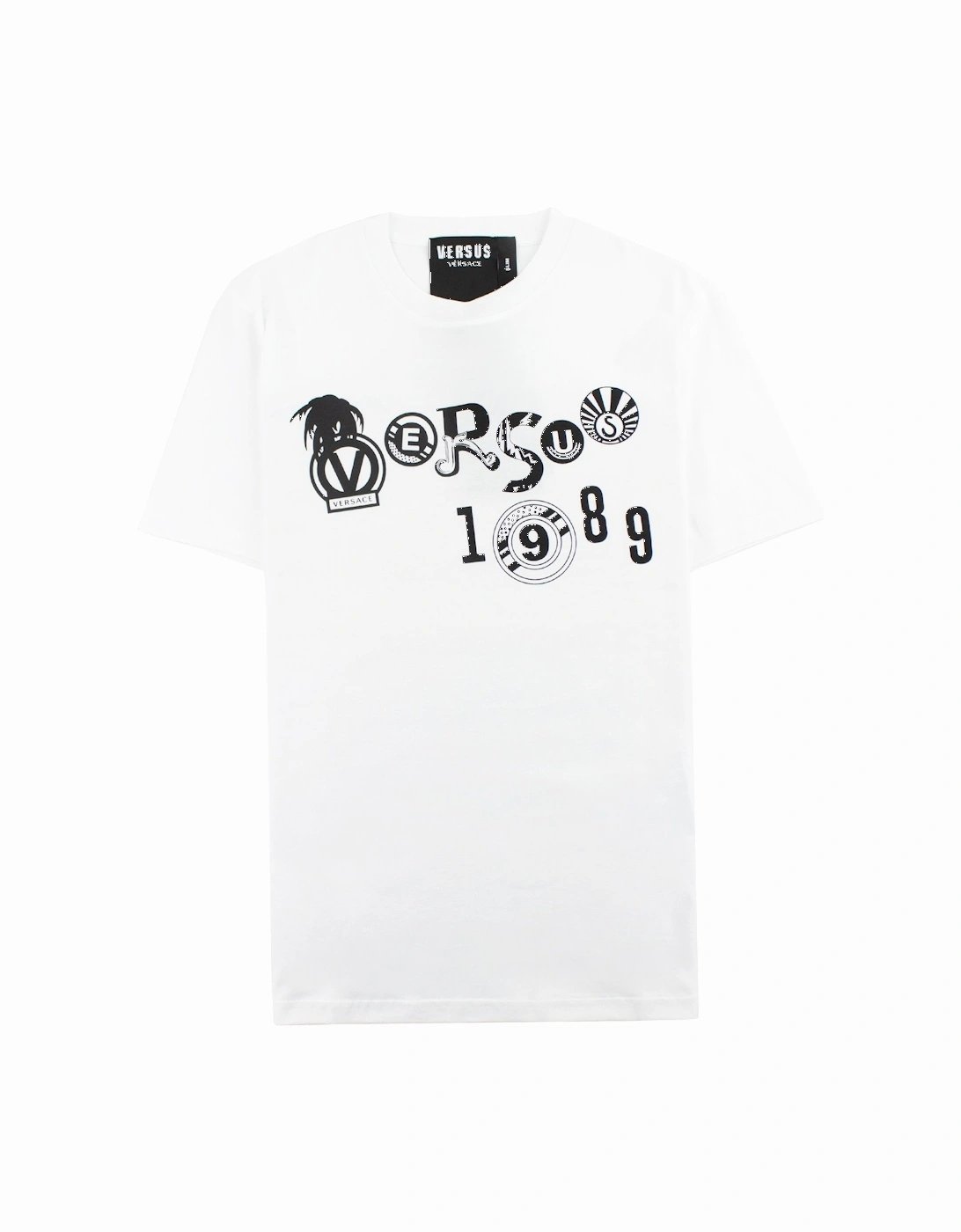 Versace Versus Slim Fit Print T-shirt White, 3 of 2