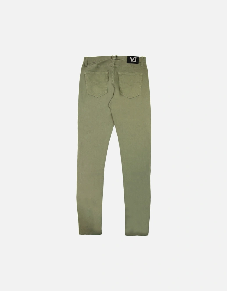 Jeans Vj 5 Pocket Stretch Slim Fit Jean Khaki