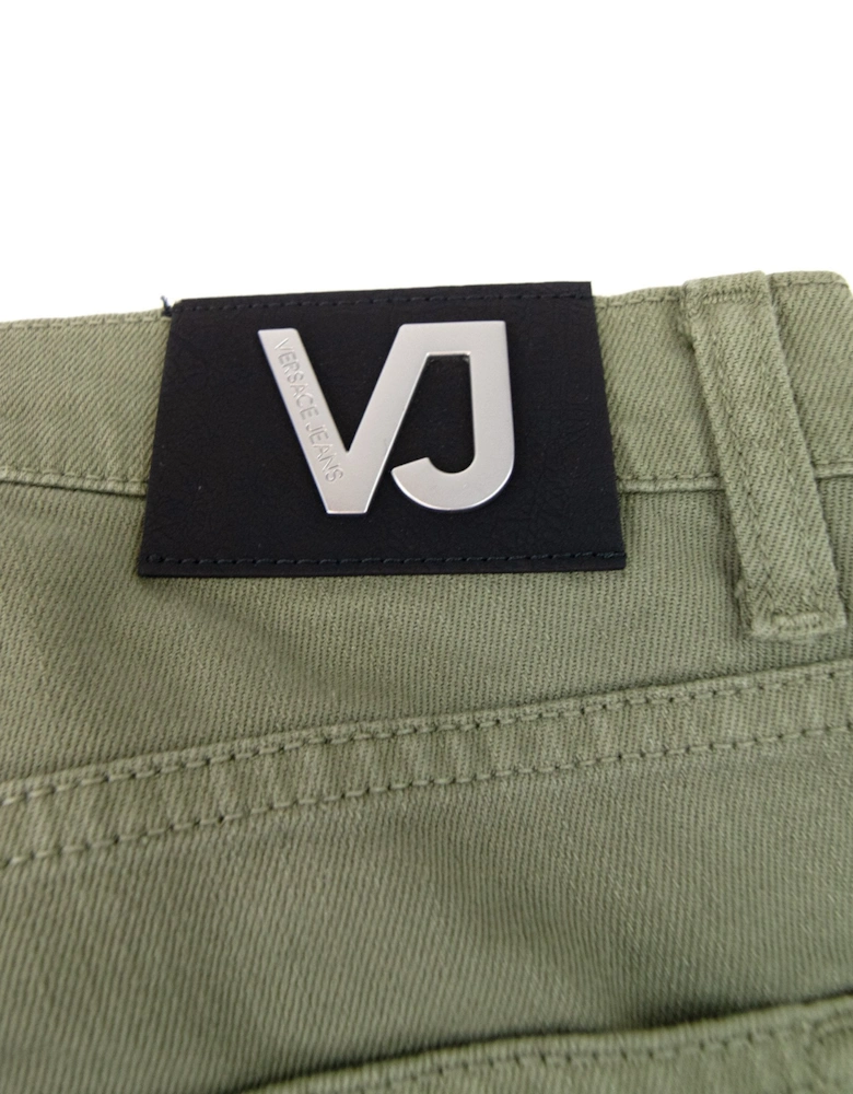 Jeans Vj 5 Pocket Stretch Slim Fit Jean Khaki