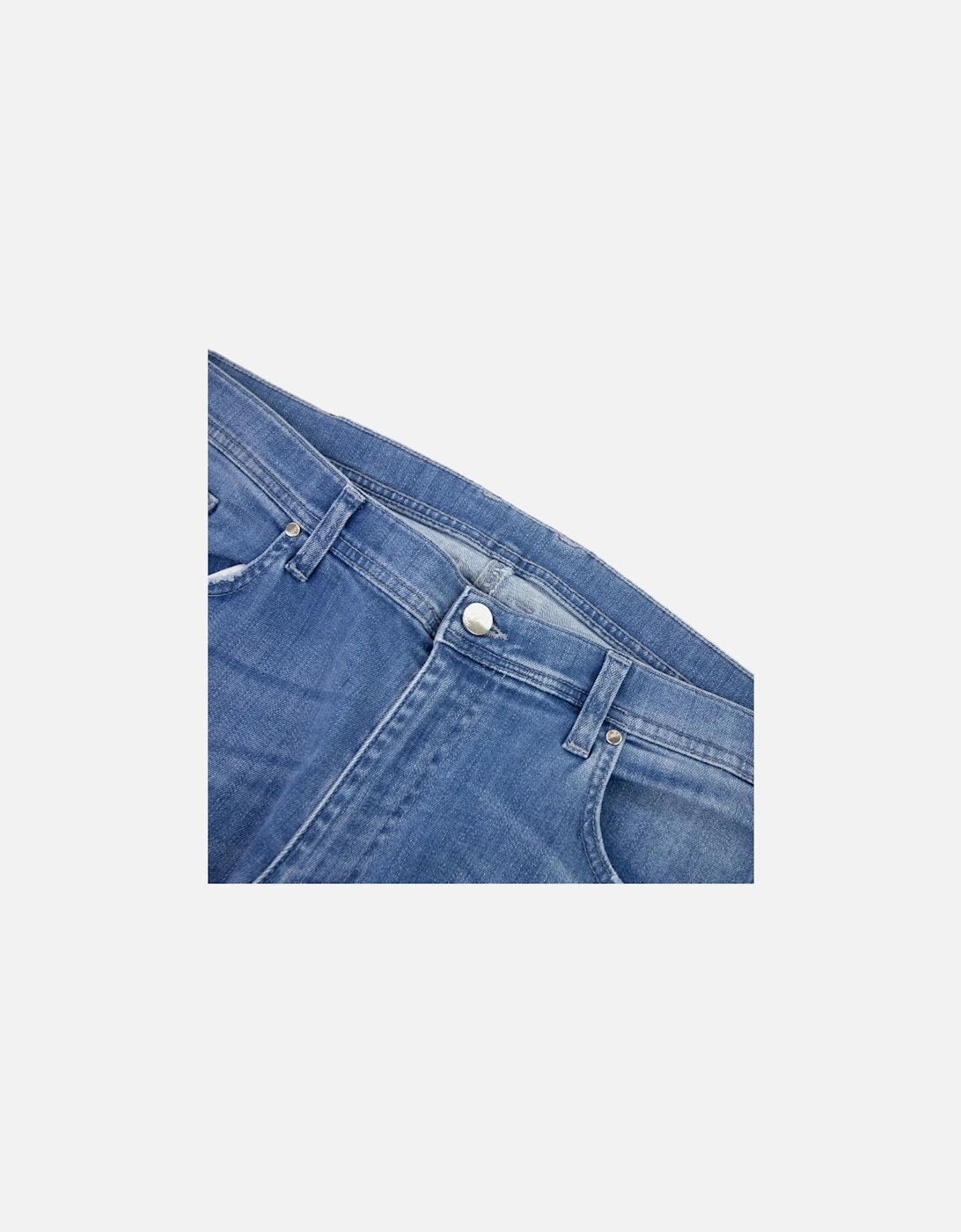 Medusa Vest Band Casual Jeans Denim Blue