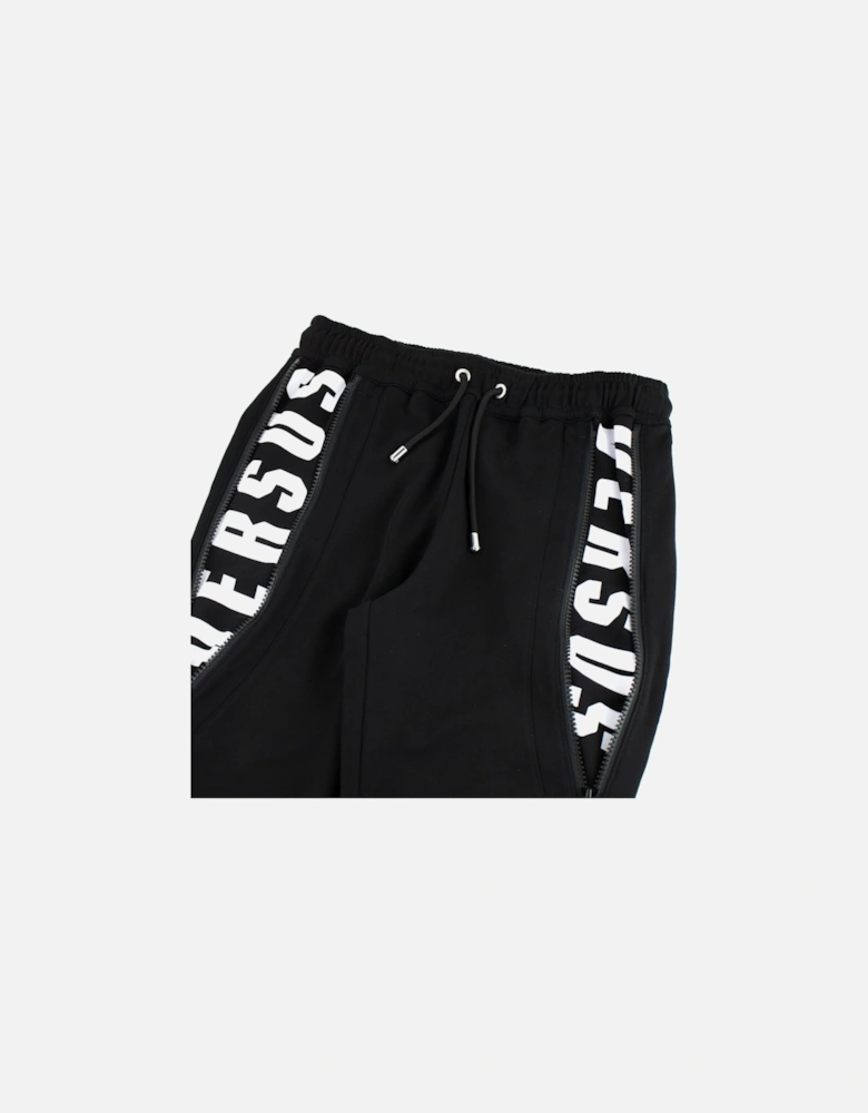 Versace Versus Zip Leg Bottoms Black