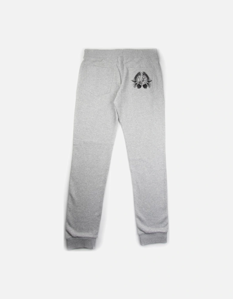 Jeans Logo Track Bottoms Grey