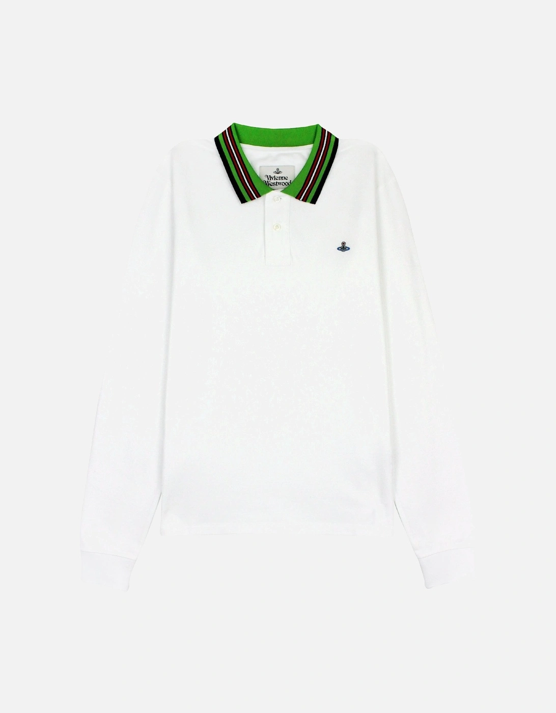 Ls Polo Stripe Collar White, 4 of 3