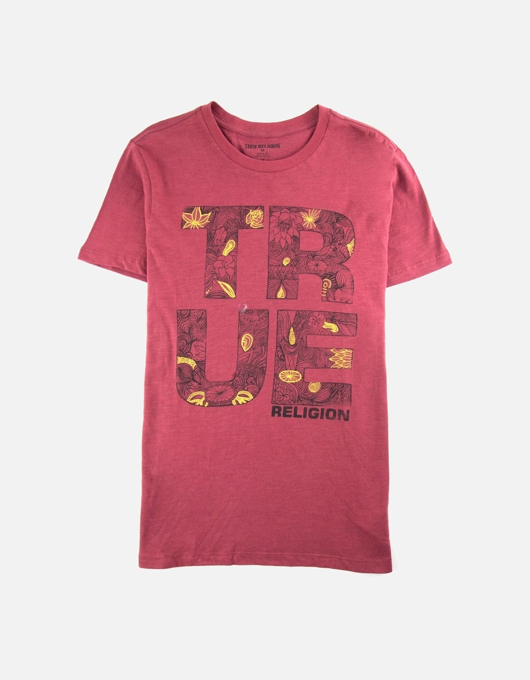 Skinny Lines S/s T Shirt Oxblood, 3 of 2