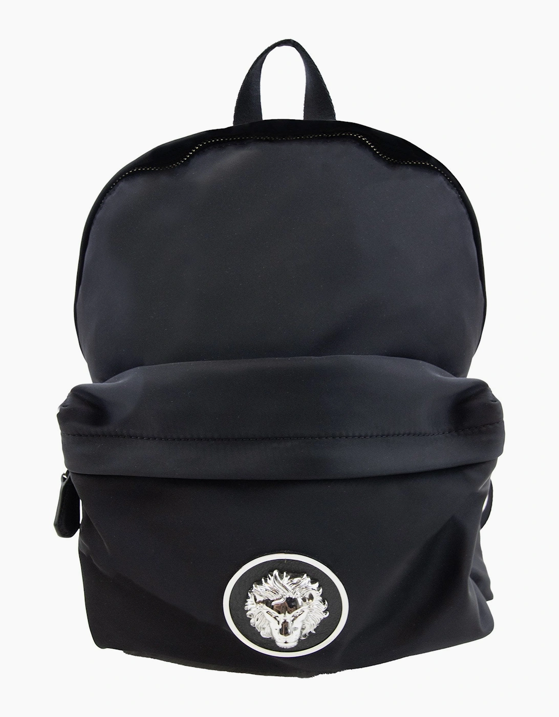 Versus Versace Men's Black Versace Versus Versus Lion Soft Leather Backpack  Os