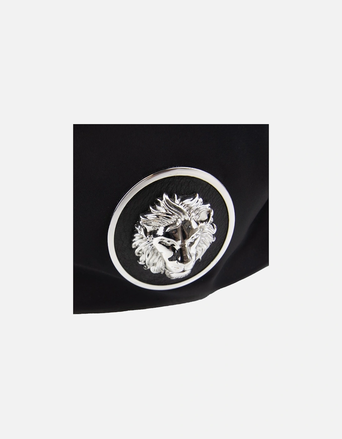 Versace Versus Versus Lion Soft Leather Backpack Black