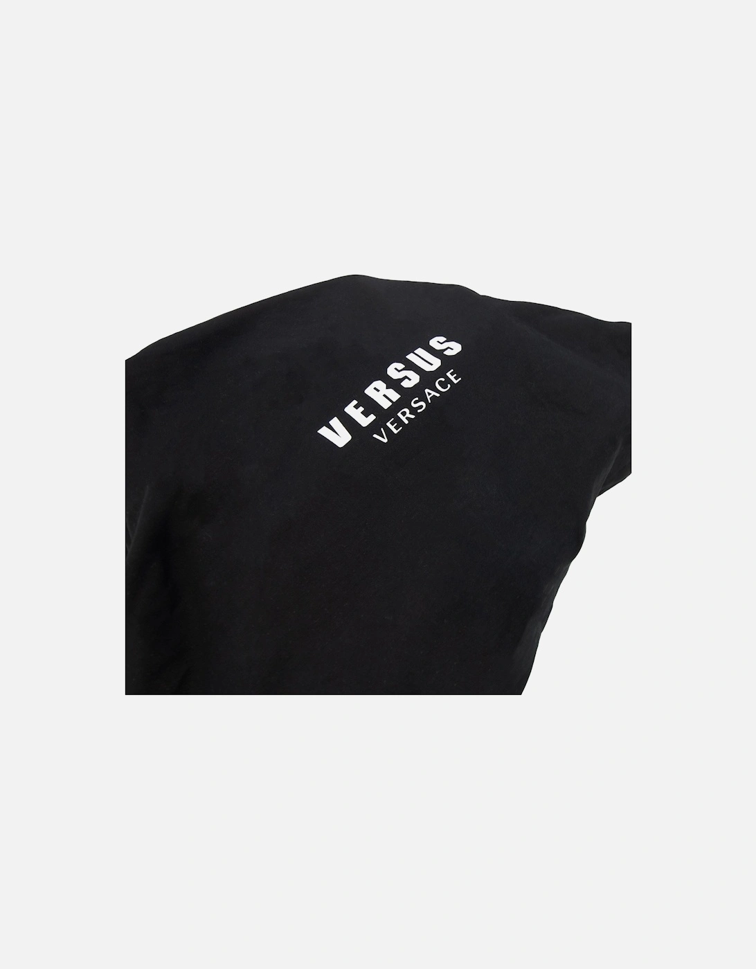 Versace Versus Versus Lion Soft Leather Backpack Black