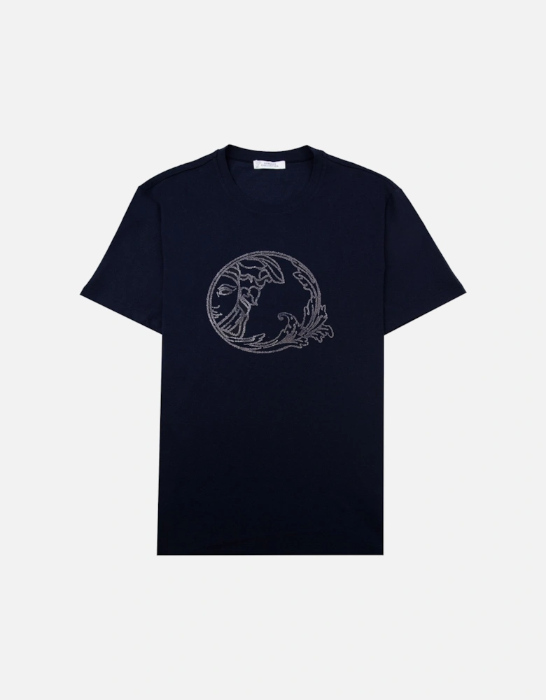 Medusa T Shirt Navy