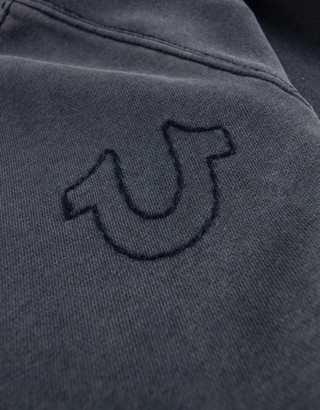 Patchwork Sweatshirt Grey