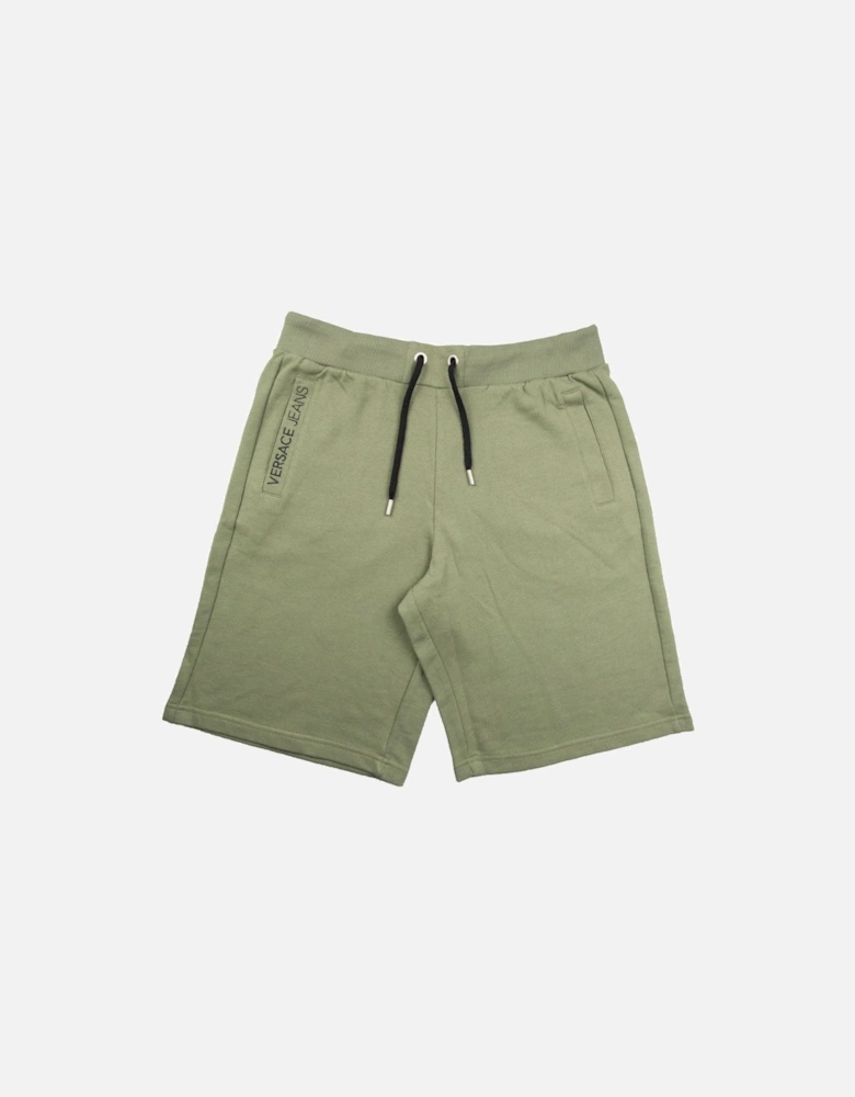 Jeans Logo Shorts Green