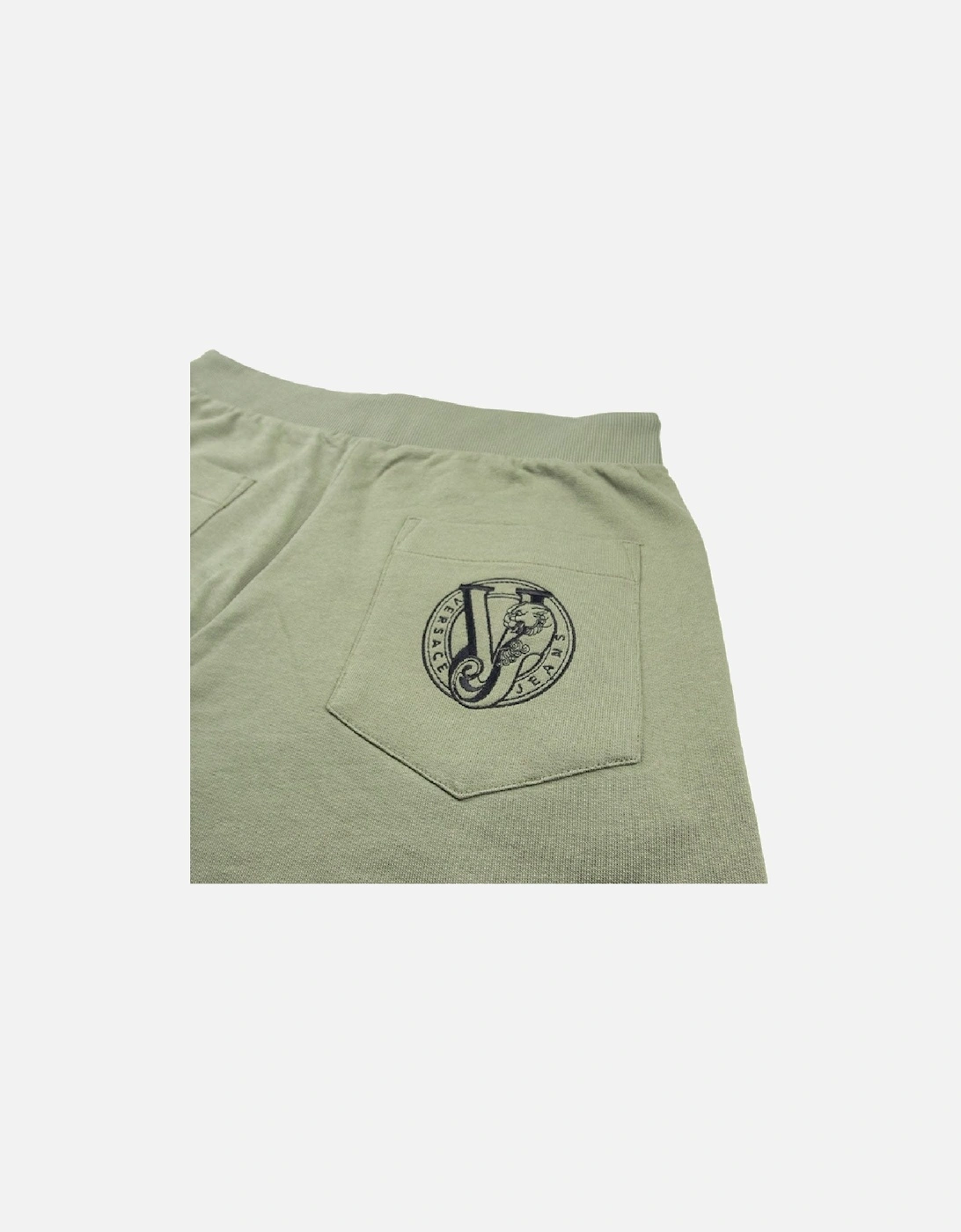 Jeans Logo Shorts Green