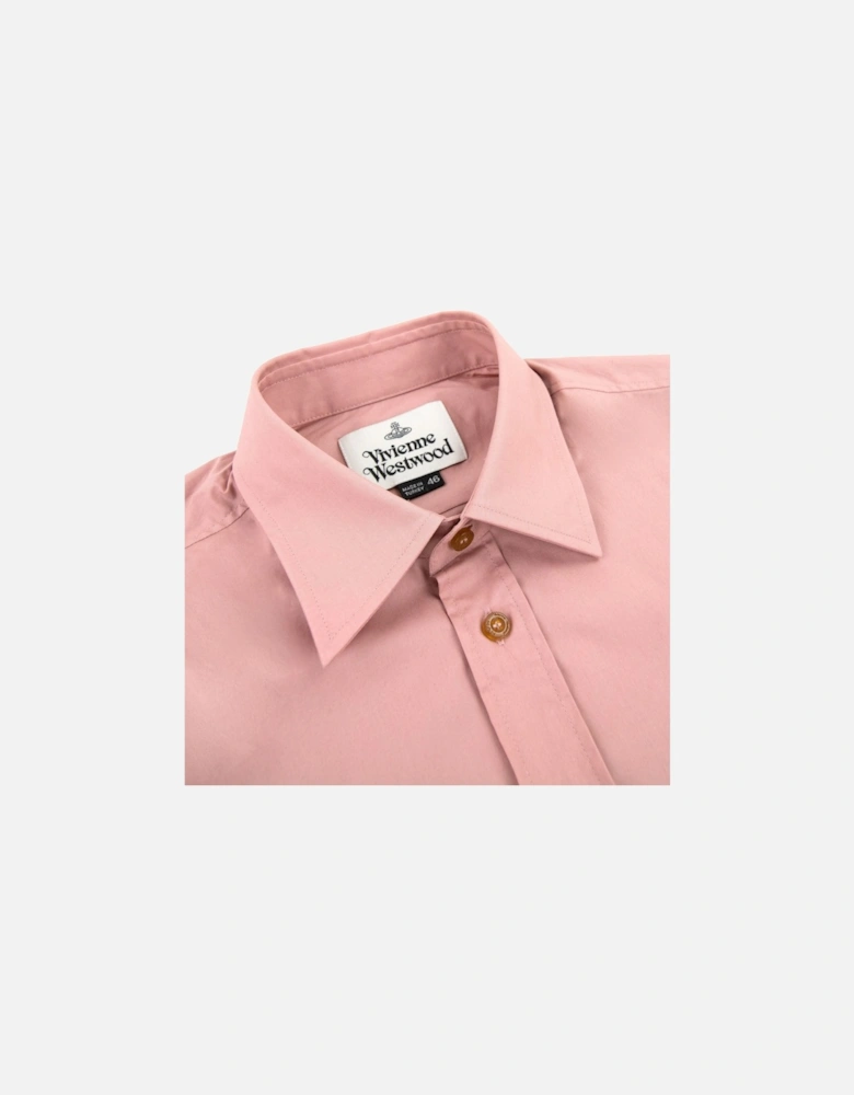 Normal Collar Slim Light Pink