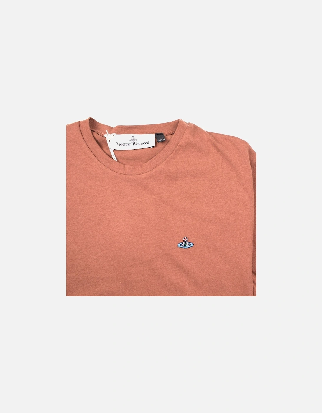 Small Orb Logo T-shirt Orange