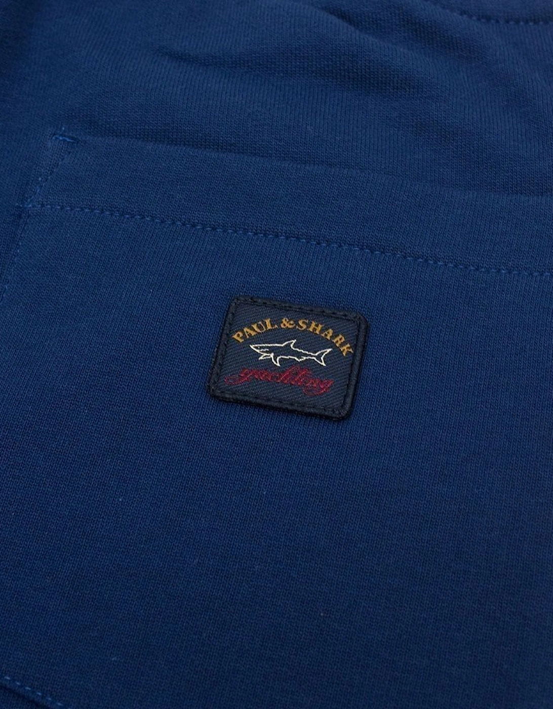 Paul And Shark Back Pocket Patch Logo Tracksuit Bottoms Royal Blue