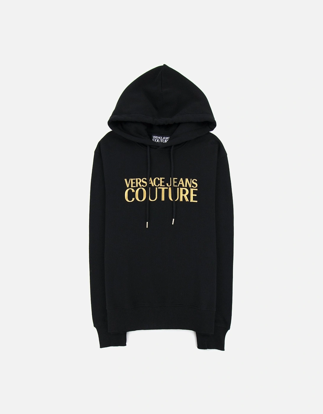 Jeans Couture Gold Logo Hoody Black, 6 of 5