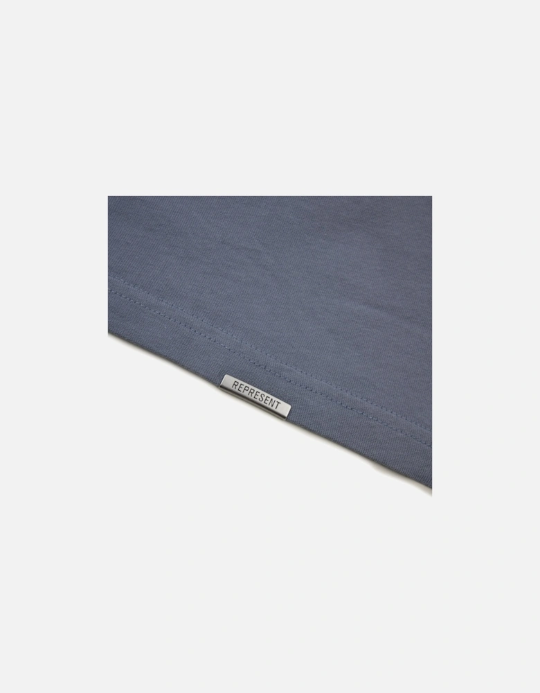 Owners Club Script T Shirt Dusty Blue