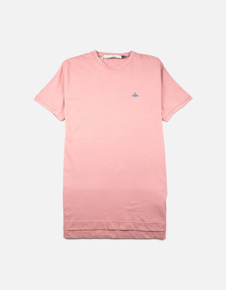 Small Orb Logo T-shirt Pink