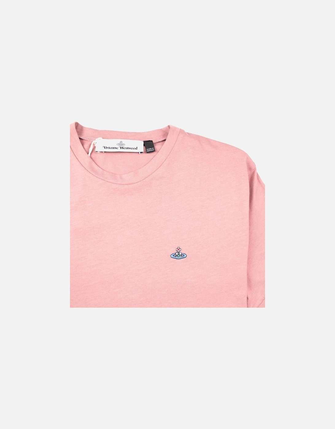 Small Orb Logo T-shirt Pink