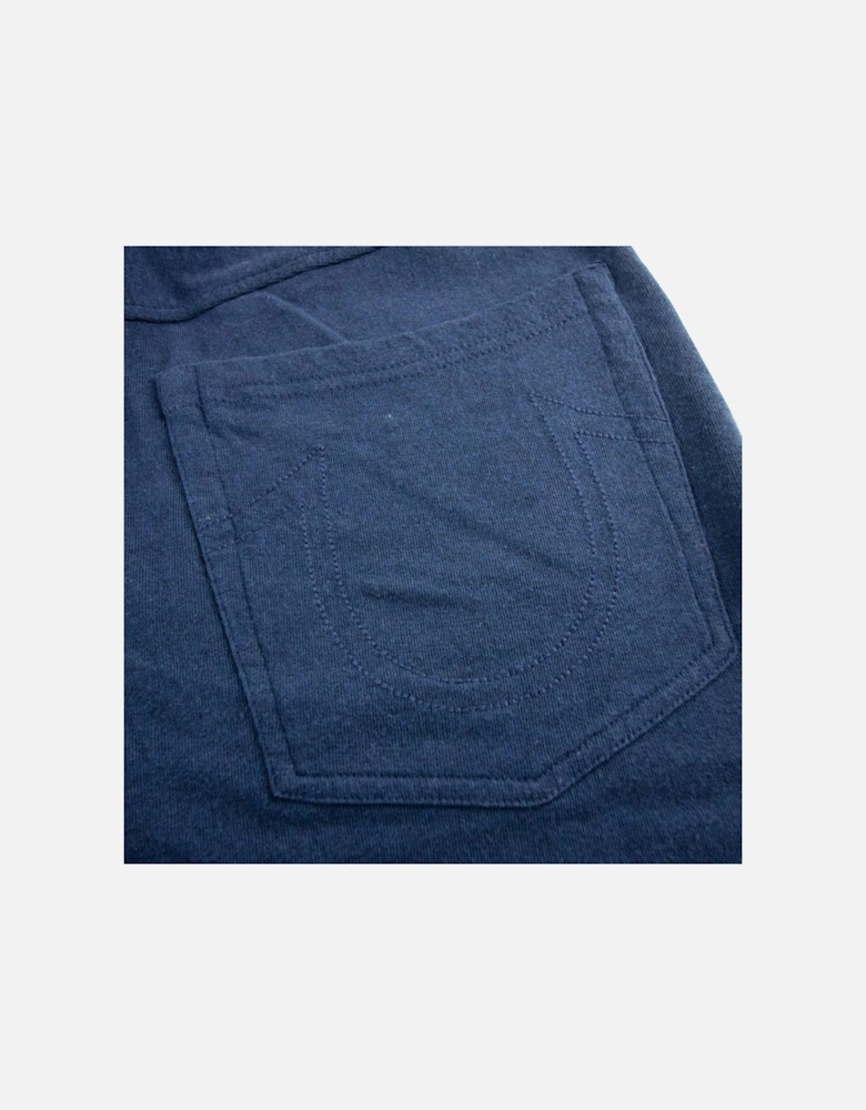 Terry Slim Fit Sweatpants Midnight Blue