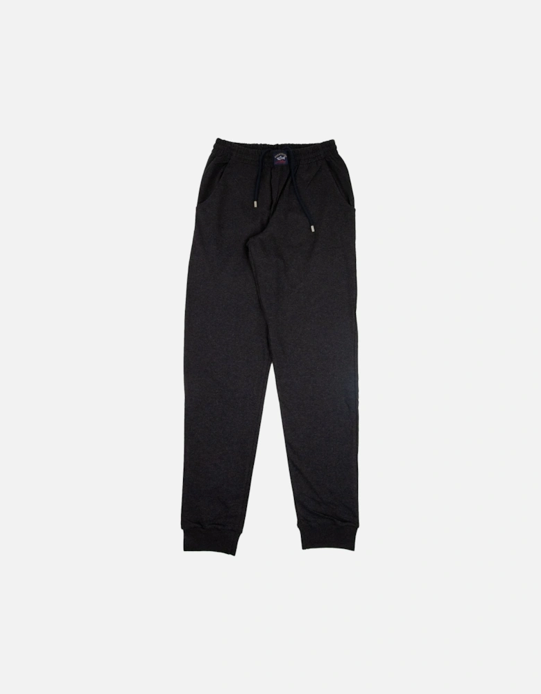 Paul And Shark Back Pocket Cuff Track Pants Dark Grey