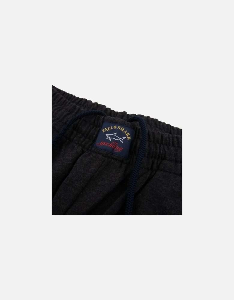 Paul And Shark Back Pocket Cuff Track Pants Dark Grey