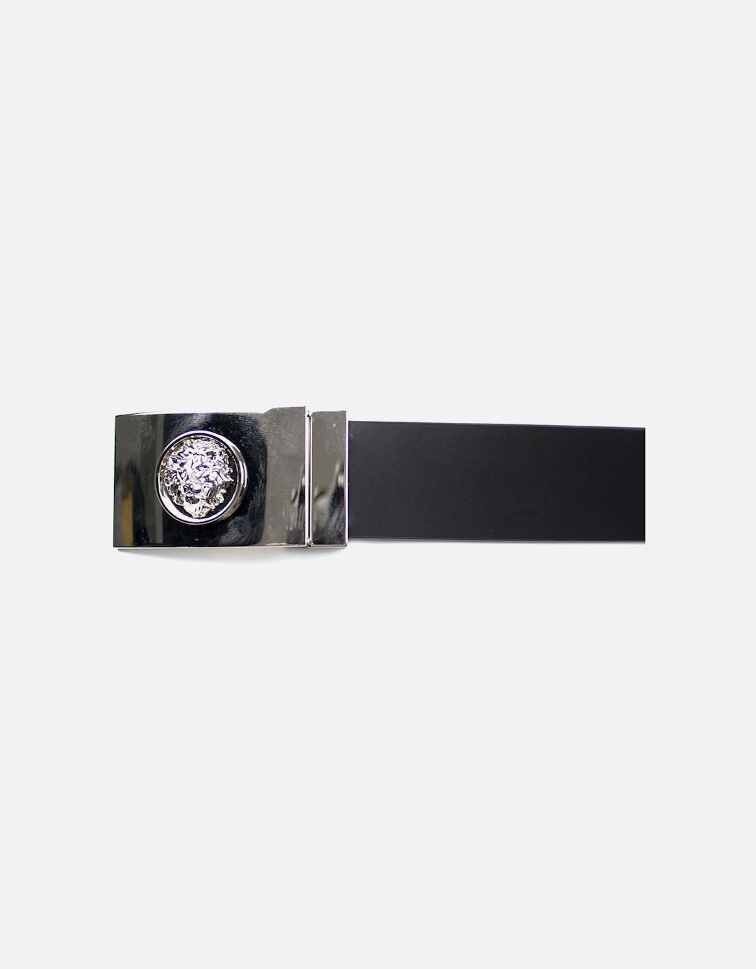 Versace Versus Rectangle Logo Reversible Belt Black/Red