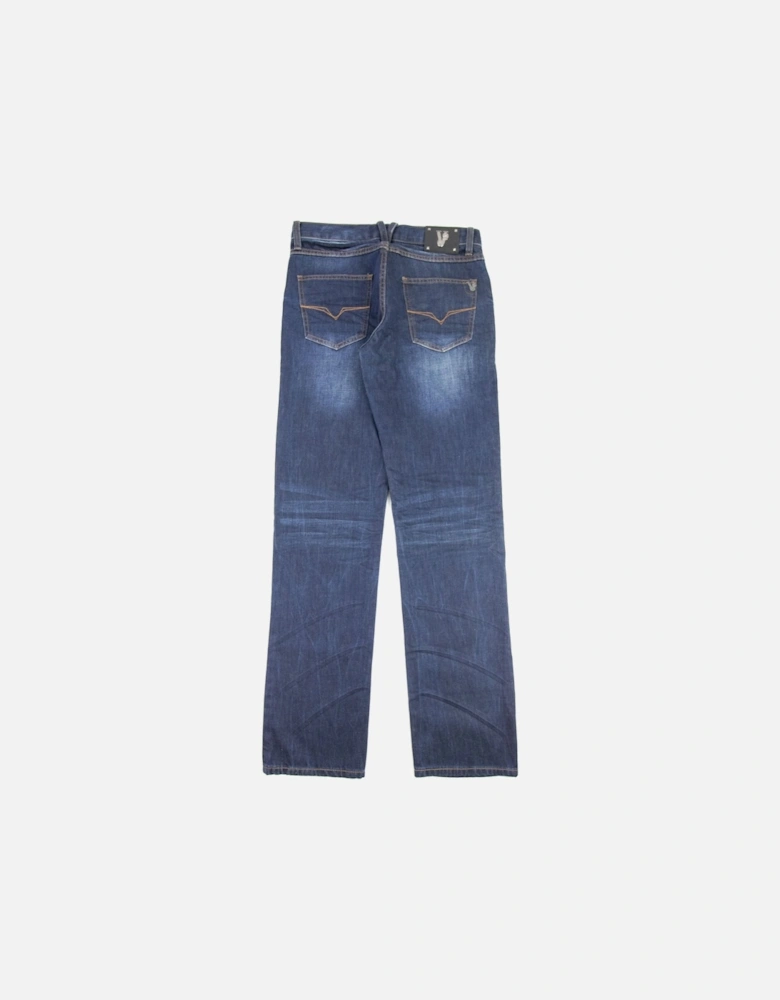 Jeans Pocket Tiger Denim Jeans Denim Blue