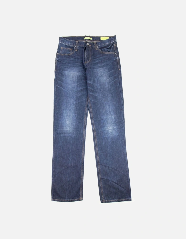 Jeans Pocket Tiger Denim Jeans Denim Blue