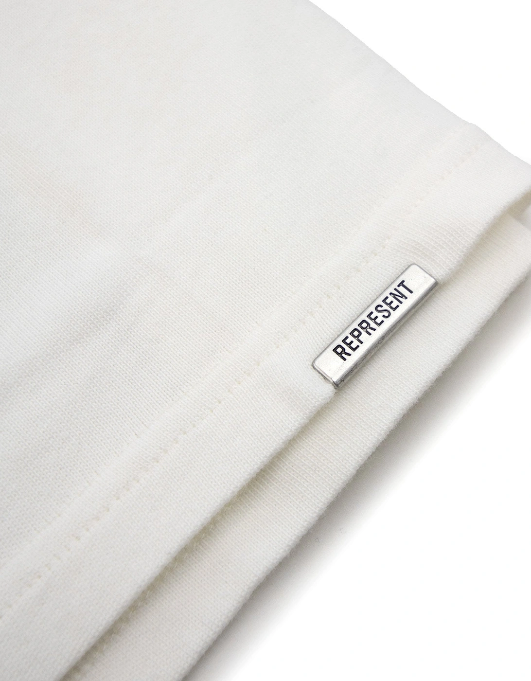 Owners Club Script T Shirt Flat White