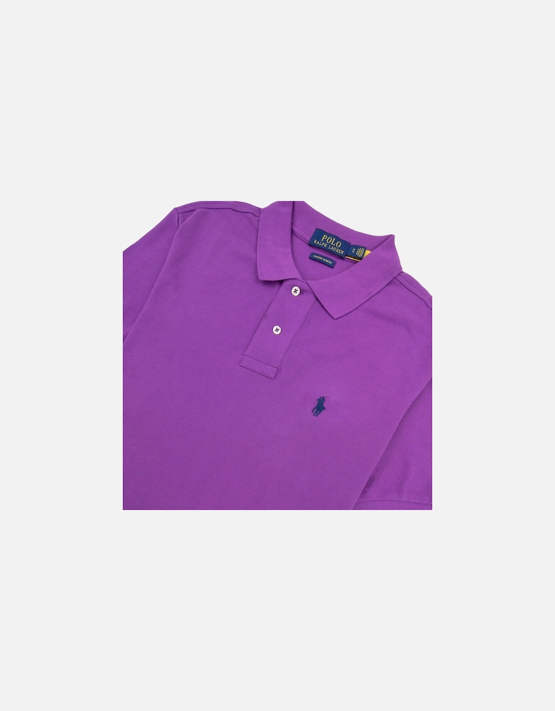 Custom Slim Fit Polo Purple