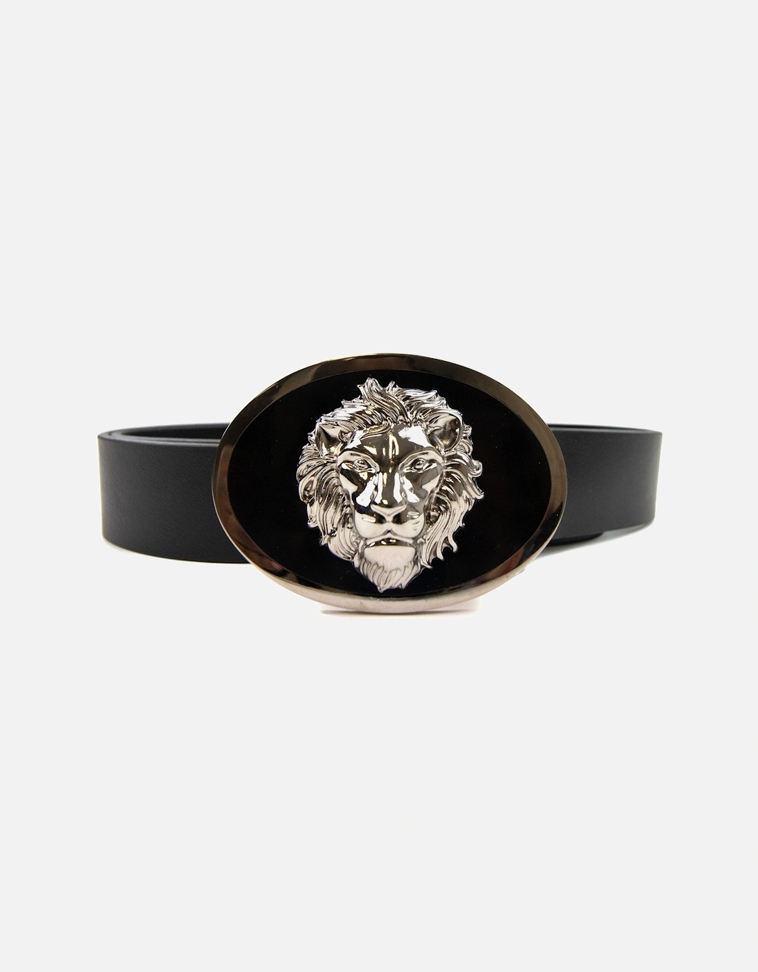Versace Versus Oval Lion Buckle Belt Black, 5 of 4