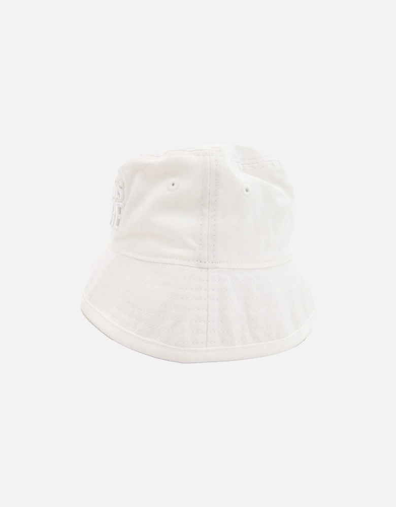 Jeans Couture Logo Embroidered Fisherman Hat White 003